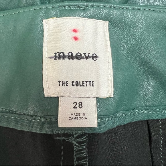 Maeve The Colette Faux Leather Crop Pants
Size 28 - Picture 4 of 5